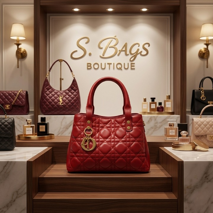 Women Tote Bag – Stylish Large Capacity Handbag for Shopping, Travel & Daily Use - Maroon
