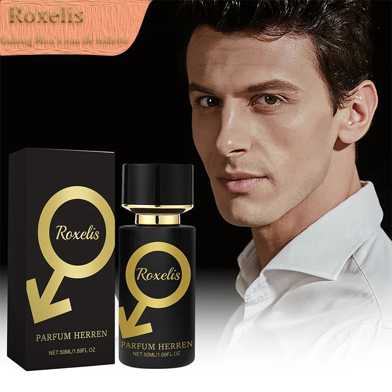 Roxelis Eau De Toilette Is Natural, Pure, Mild, Fragrance, Lasting, Charming, Charming, Men's Daily Fragrance Perfume