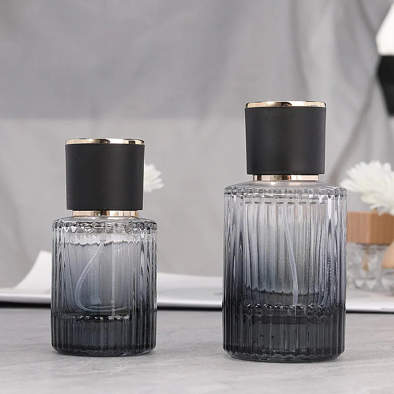 8pcs/pack 30ml 50ml Empty Atomizer Perfume Bottle Glass Spray Perfume Sub-bottling Moisturizing Spray Bottle Refillable Bottles