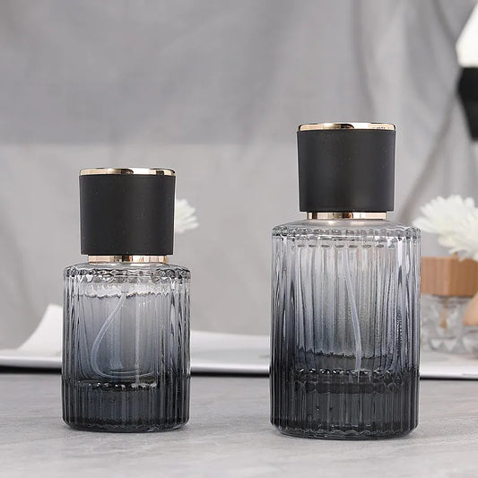 8pcs/pack 30ml 50ml Empty Atomizer Perfume Bottle Glass Spray Perfume Sub-bottling Moisturizing Spray Bottle Refillable Bottles