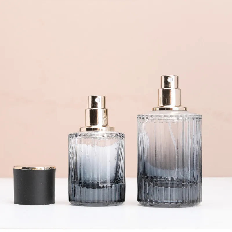 8pcs/pack 30ml 50ml Empty Atomizer Perfume Bottle Glass Spray Perfume Sub-bottling Moisturizing Spray Bottle Refillable Bottles